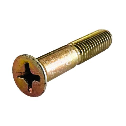 1" Phillips  Yellow Zinc Shorty's Style Mounting Hardware 100 Pack