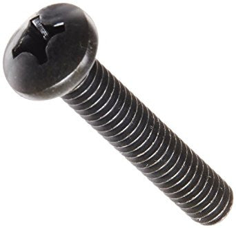 1-1/4" Black Phillips Pan Head Longboard Mounting Hardware 1000 Pack - FastenerExpert.us
