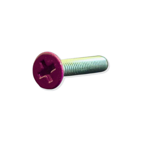 1" Purple Paint Phillips Mounting Hardware 500 Pack