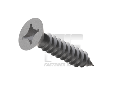 #12 x 1" Flat Head Sheet Metal Screw Image Package