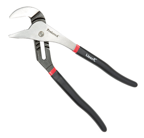 PROFERRED STRAIGHT JAW GROOVE JOINT PLIERS - 10" Coated Grip - FastenerExpert.us