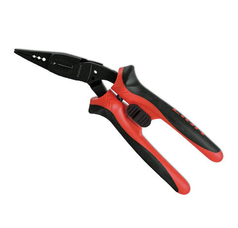 PROFERRED ALL PURPOSE 7 IN 1 ANGLE NOSE PLIERS - 8" (7 IN 1 ANGLE NOSE) - FastenerExpert.us