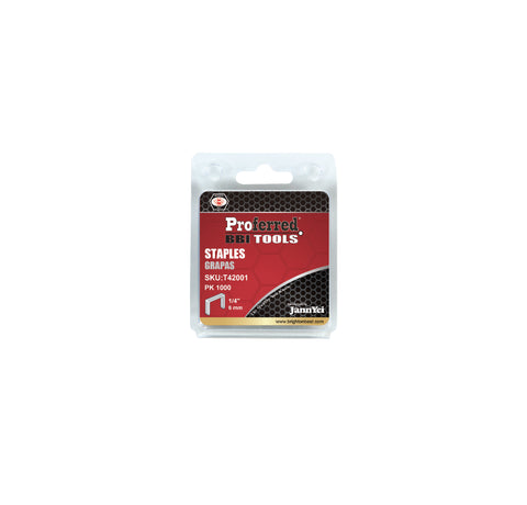 PROFERRED STAPLES (1.2MM THICK, 10.6MM WIDE) 100 boxes - 5/16"(8mm) Height - FastenerExpert.us