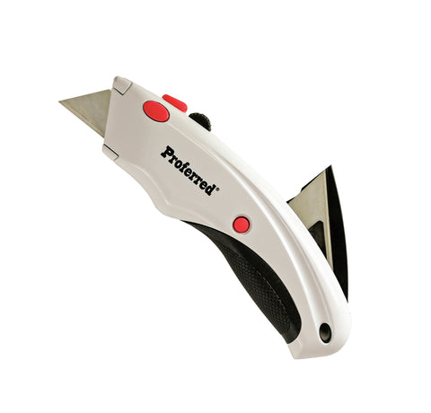 PROFERRED RETRACTABLE UTILITY KNIFE - 6" inches - FastenerExpert.us