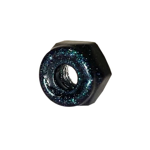 Metallic Flake Skateboard Mounting Nuts 100 Pack